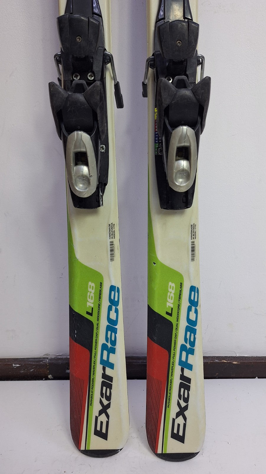 Ski Elan Exar Race 168 cm + fixations Elan ESP 10, hiver, plein air, neige et plaisir