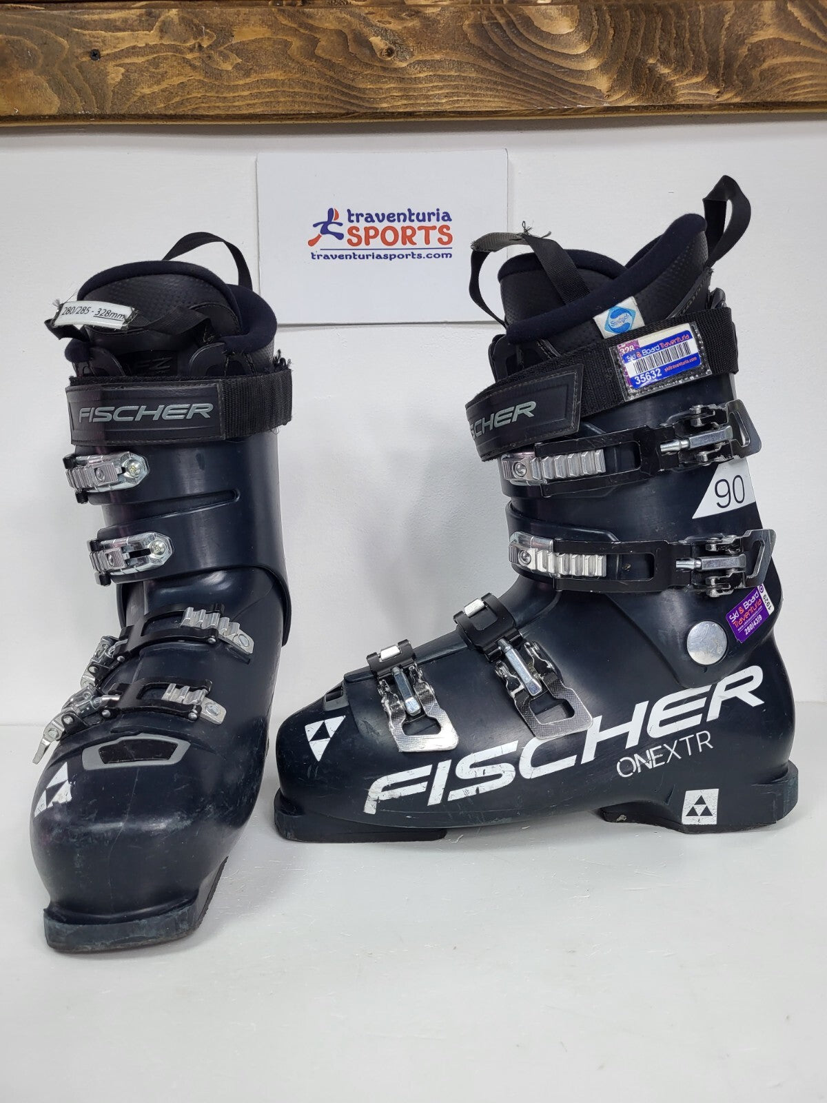 Fischer One XTR 90 Ski Boots (EU 43 1/2; UK 9 1/4; Mondo 280) Winter Sport File