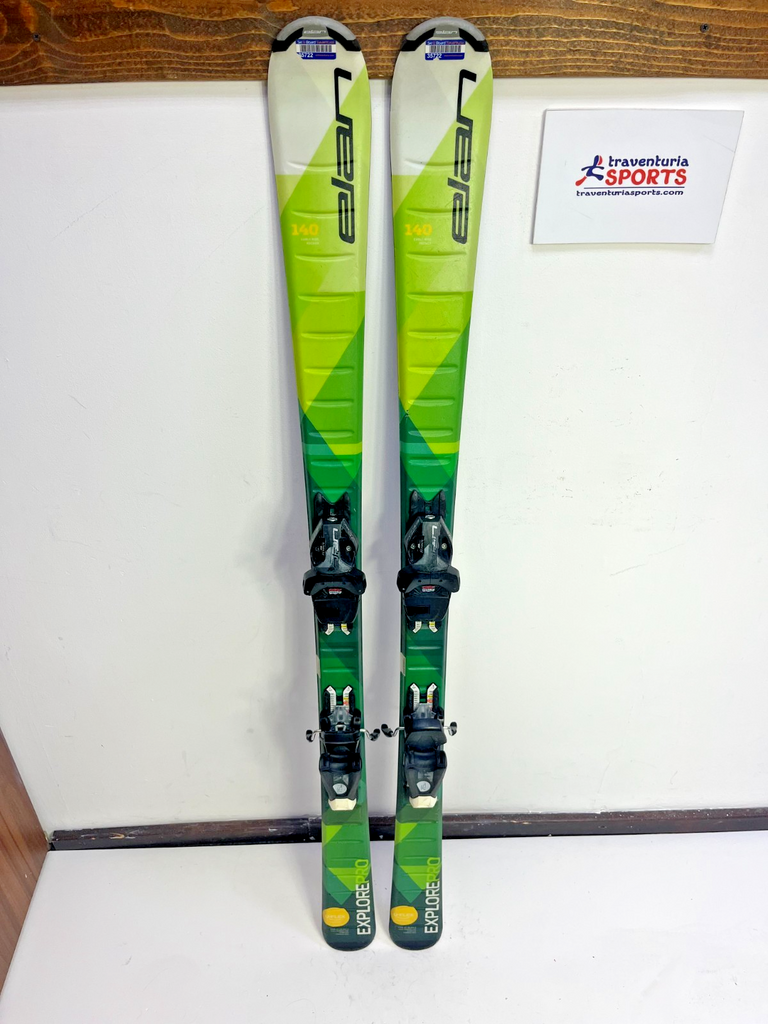 Elan Explore Pro QS 140 Ski + Elan EL 7.5 Bindungen Sport Schnee Winter