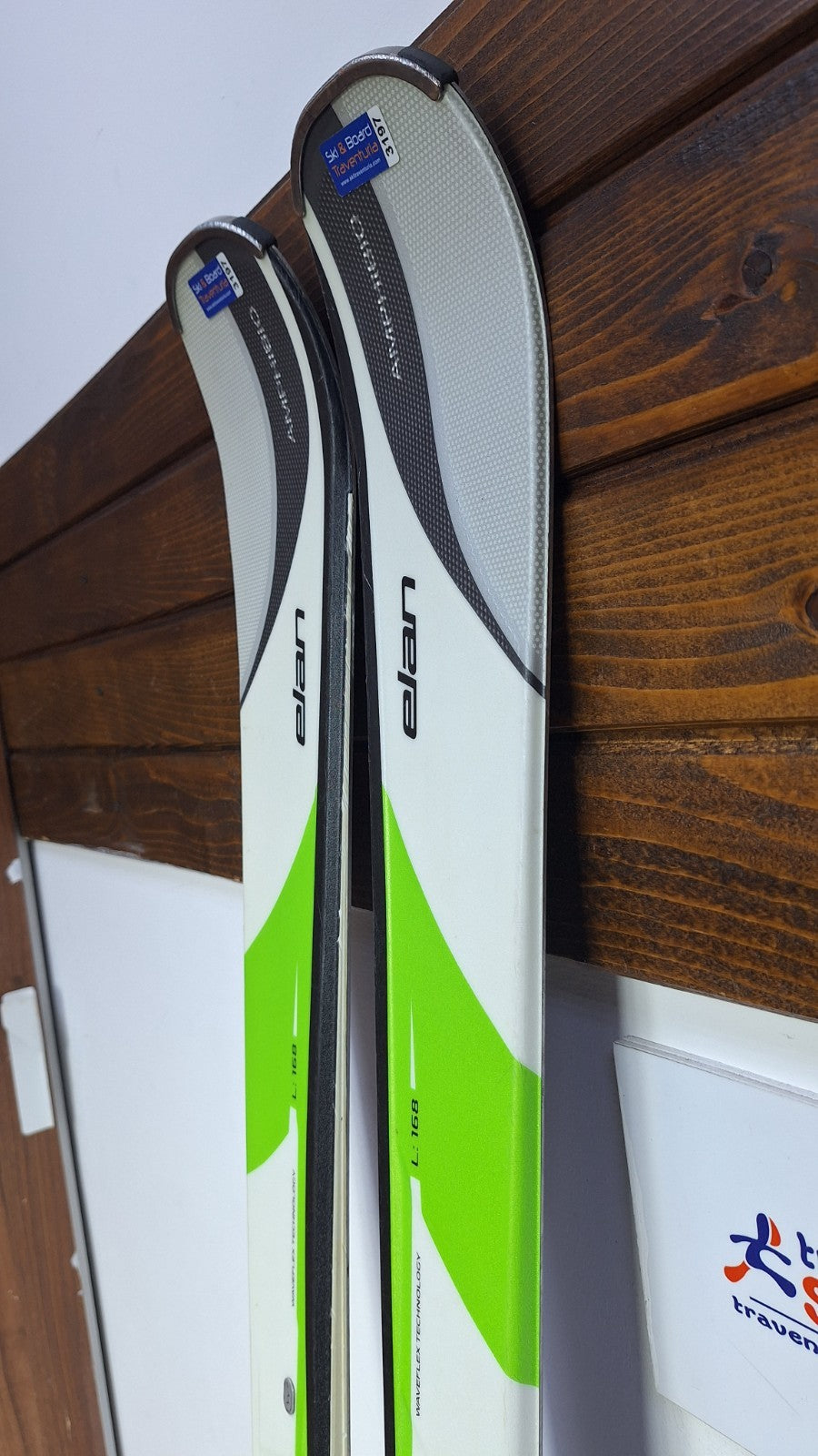 Elan Amphibio 78 168cm Ski + Elan EL 10  Bindings Winter Adventure Outdoor