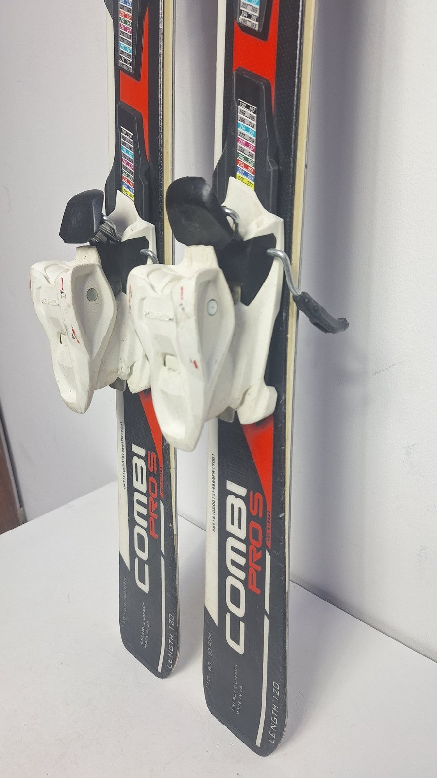 Nordica Dobermann Pro S 120cm Skis + Marker 7  Bindings Winter Sport Snow