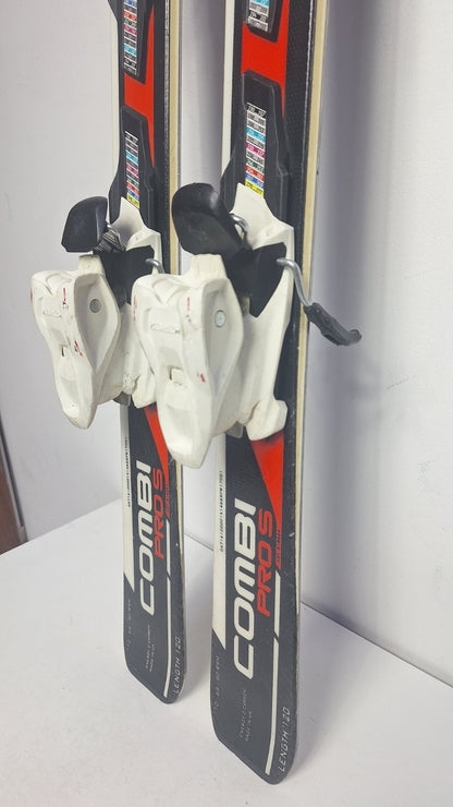 Nordica Dobermann Pro S 120cm Skis + Marker 7  Bindings Winter Sport Snow
