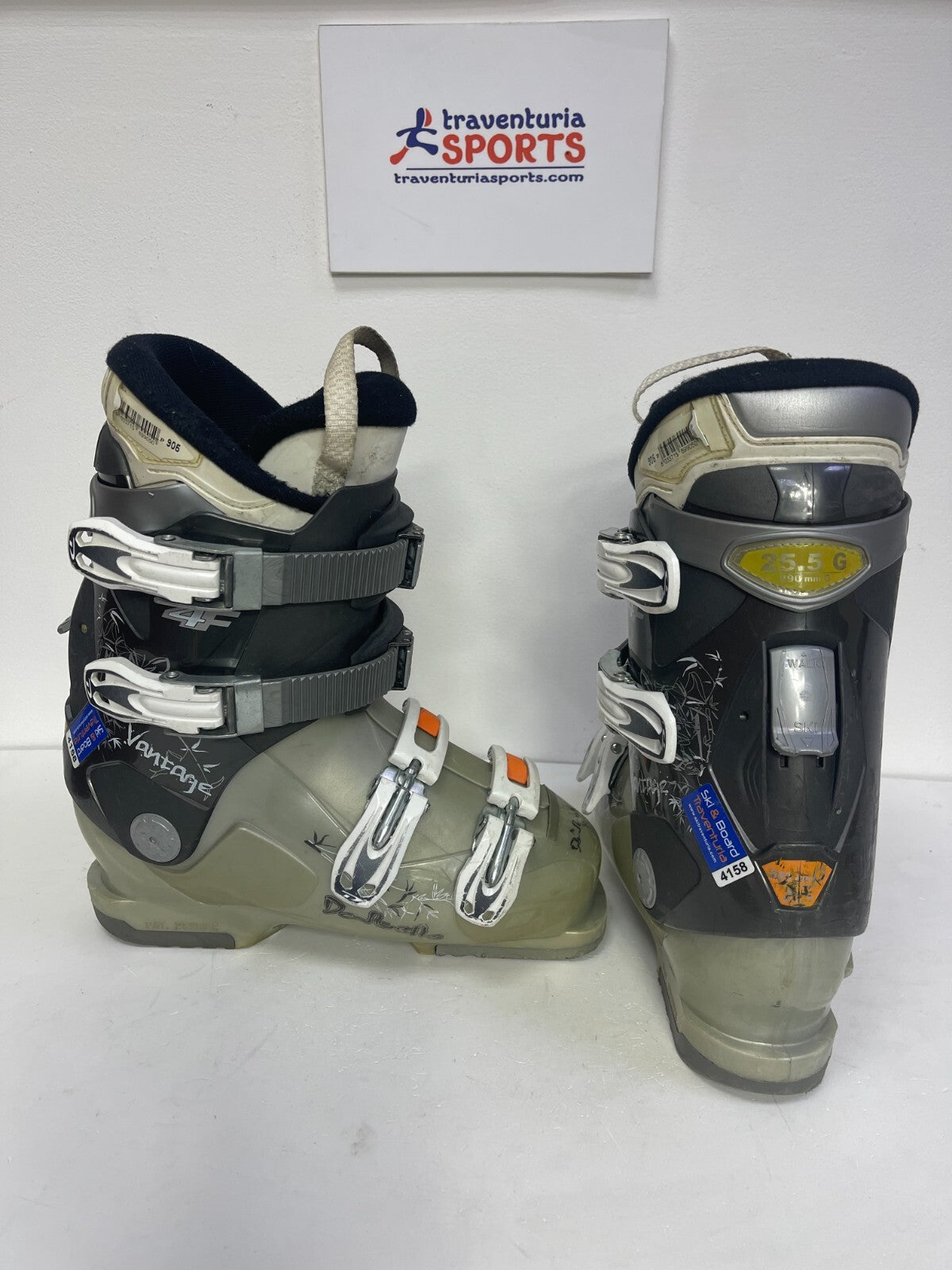Dalbello RTL Vantage Sport 4F Ski Boots (EU 39 2/3; UK 6 1/4; Mondo 255) Winter