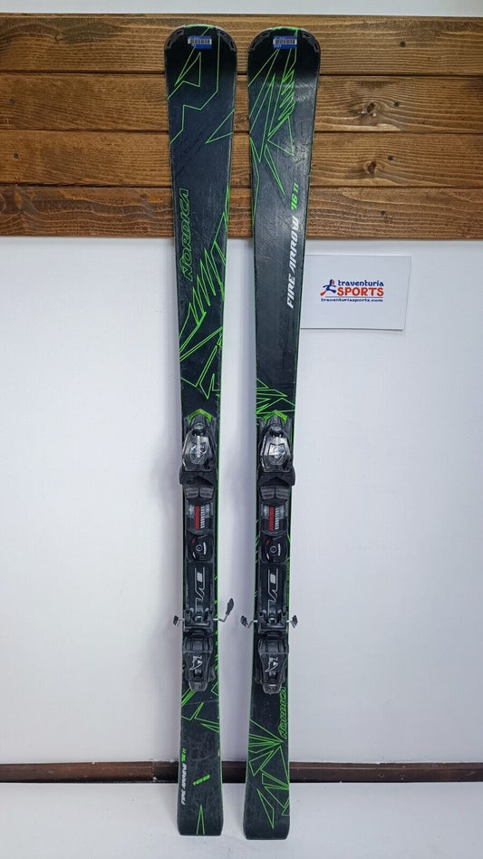 Nordica Fire Arrow 76 168cm  Ski + Nordica 10 Bindings Winter Sport Fun