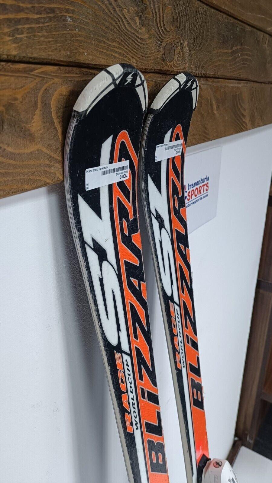 Blizzard Race World Cup SL 143 cm Ski + Tyrolia 9 Bindings Winter Fun Adventure