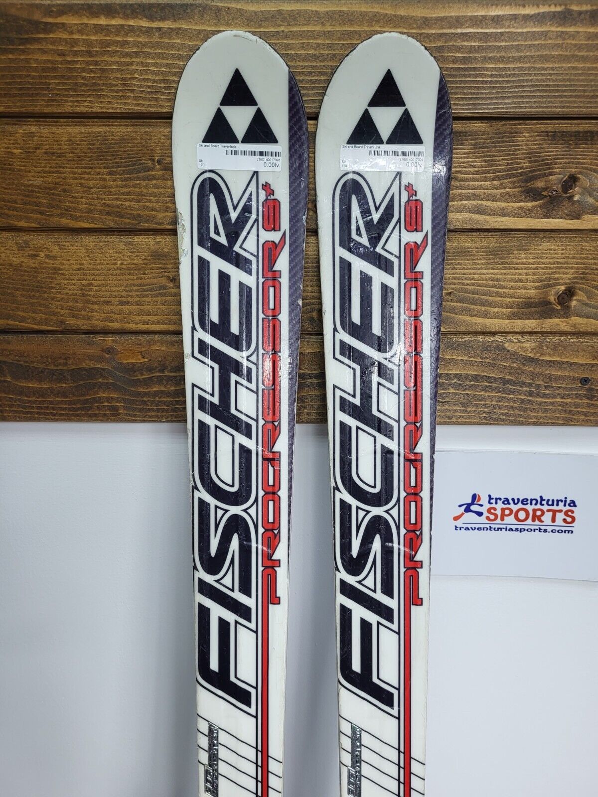 Fischer Progressor 8 170 cm Ski + Fischer 13 Bindungen Wintersport Schnee