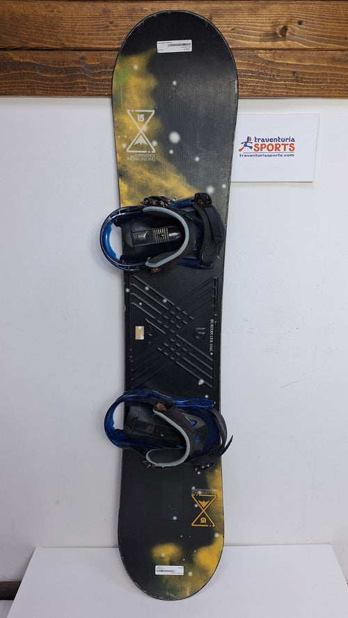 Burton LTR 134L cm Snowboard + Burton S Bindings Winter Snow Adventure – Traventuria Sports