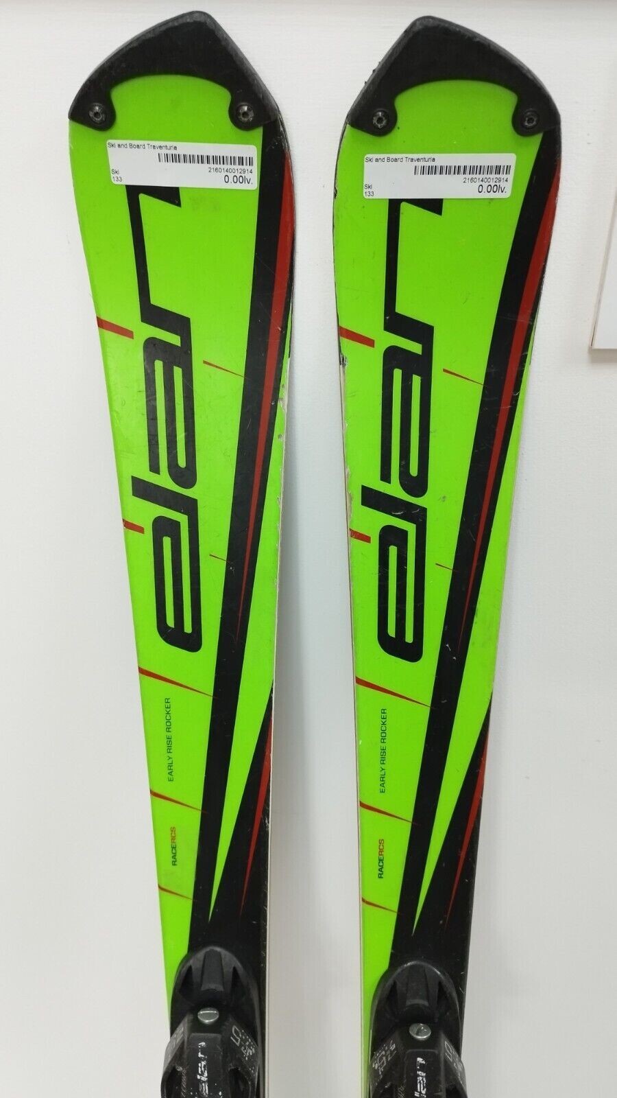 Elan Race RCS 133 cm Ski + Elan 7.5 Bindings Winter Sport Fun