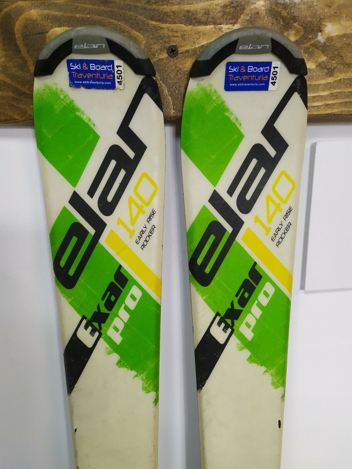Elan Exar Pro 140 cm Ski + NEW Tyrolia 7.5 Bindings Sport Snow Winter Fun