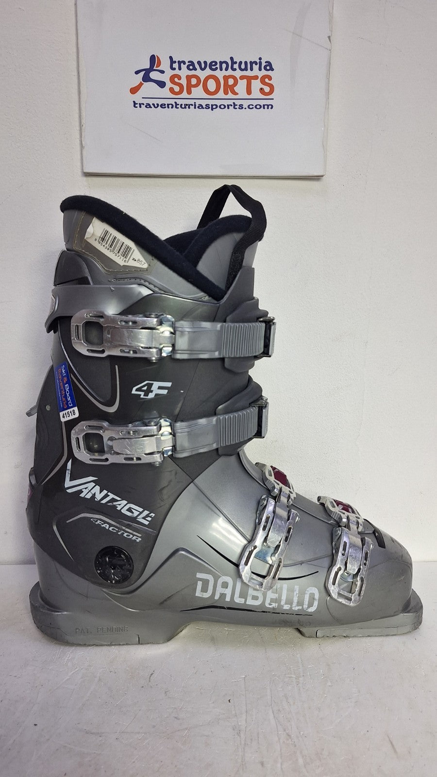 Dalbello RTL Vantage 4F Ski Boots (EU 41 1/3; UK 7 1/2; Mondo 265) Winter