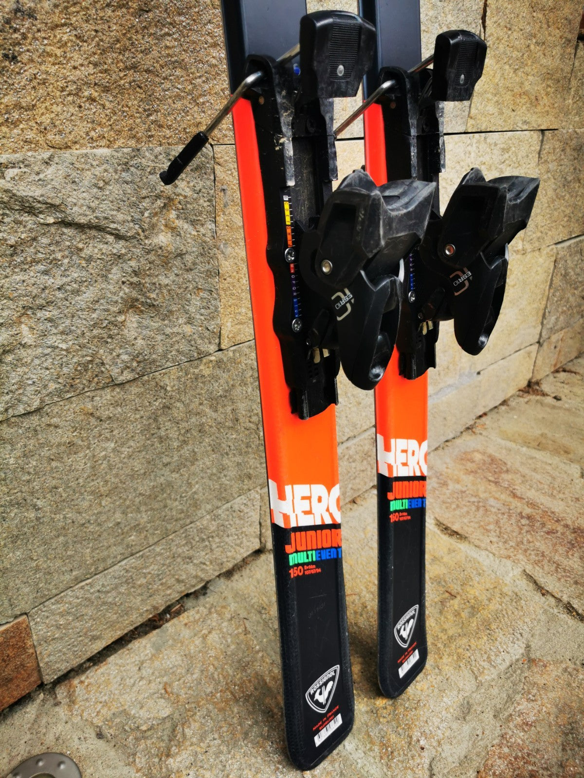 Rossignol HERO J MultiEvent  150cm  Ski + Elan ESR 10 Bindings  Winter Sport
