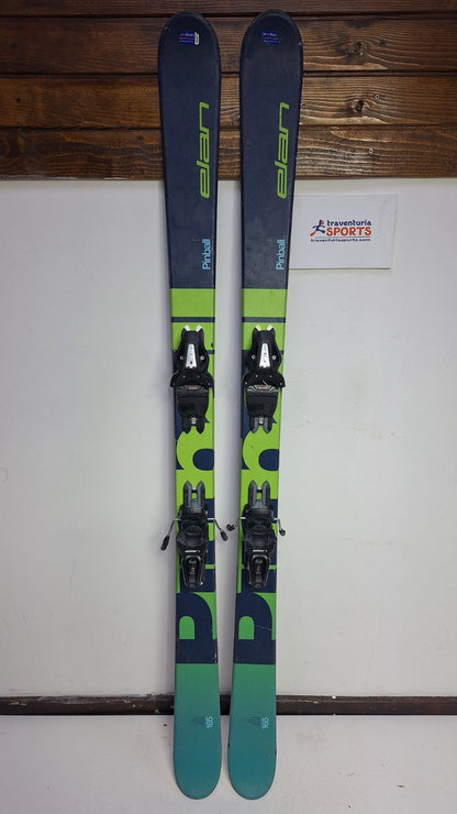 Elan Pinball 165cm  Ski + Elan 10 Bindings Adventure Winter Sport