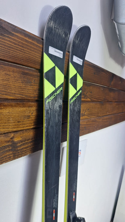 Fischer GS RC4 180cm  Ski + Fischer Z12 Bindings Adventure Winter Sport
