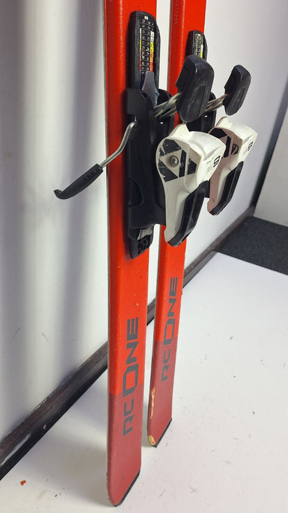 Fischer 74XTR RC One 155 cm Skis + Fischer RS 9 Bindings Winter Fun Snow