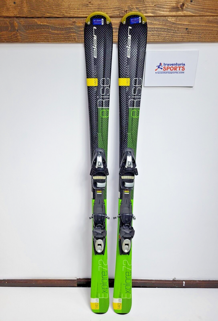 Sci Elan eRise 140 + attacchi Elan ESP 7.5 Winter Adventure Outdoor