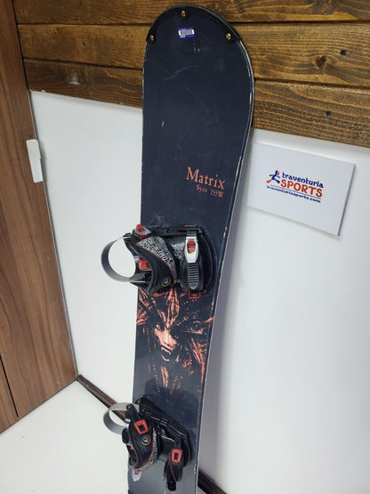 Snowboard Matrix Syco W 155 cm + attacchi Head Size M Adventure Sport