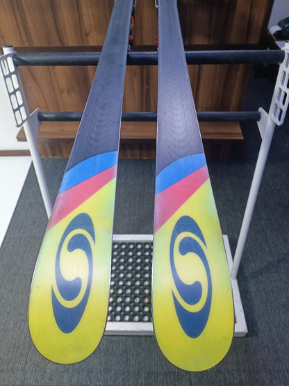 Sci Salomon Equipe 2V Race GS 191 cm + attacchi Atomic 20 Sport invernali Neve