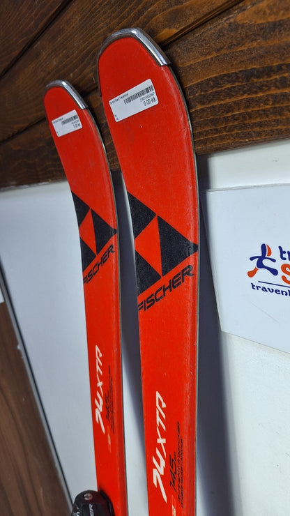 Fischer 74XTR RC One 145 cm Skis + Fischer RS 9 Bindings Winter Fun Snow