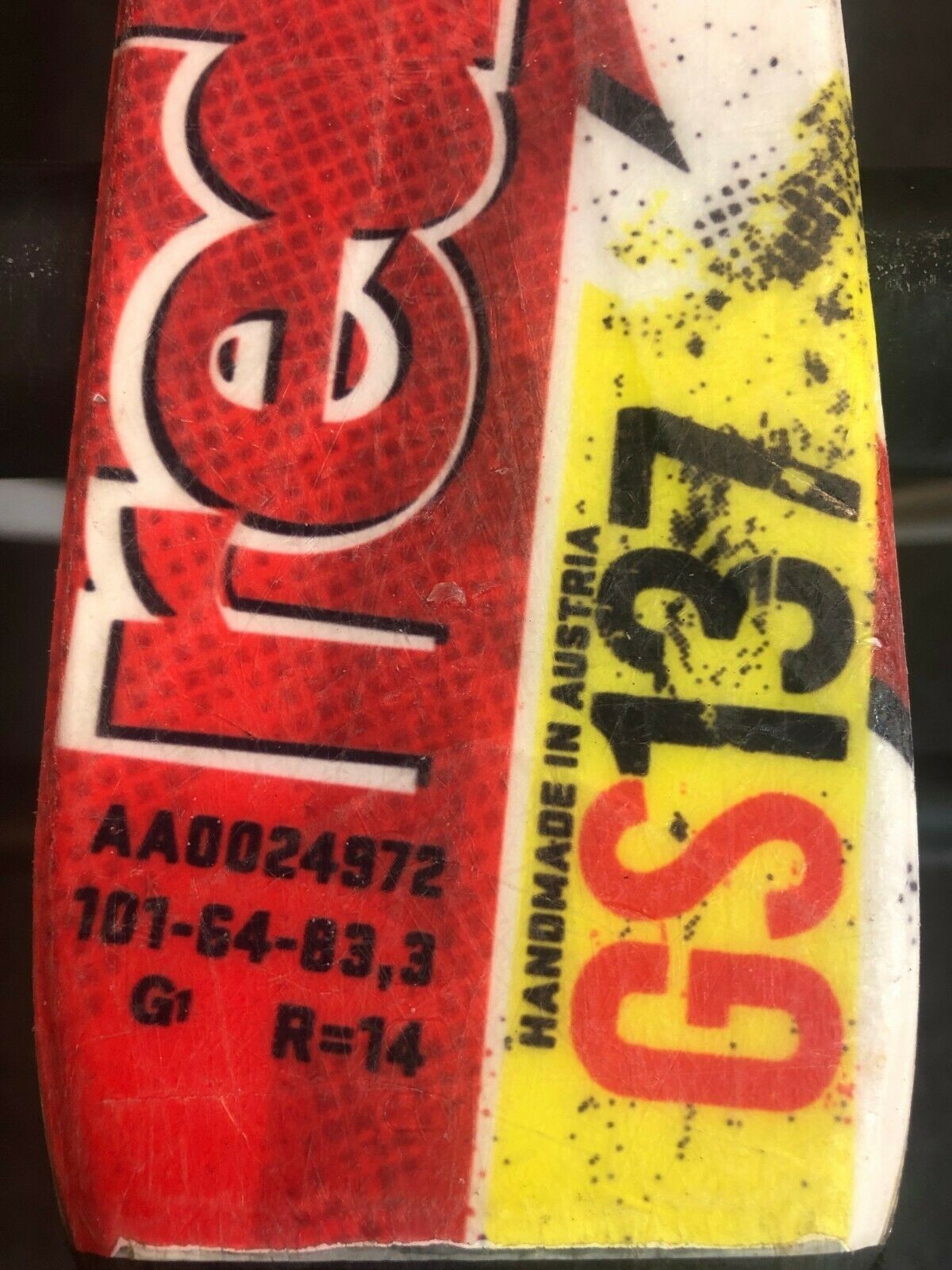 Atomic Redster GS 137 cm Ski + Atomic 7 Bindungen Schneesport Spaß Abenteuer