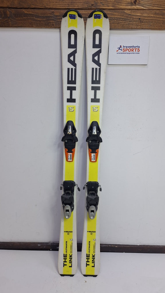 HEAD The Ultimate Link R 140cm Ski + Tyrolia BYS 10 Bindungen BSL Winter Sport