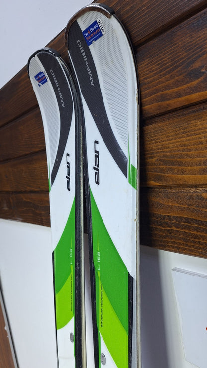 Elan Amphibio 78 168cm Ski + Elan EL 10  Bindings Winter Adventure Outdoor