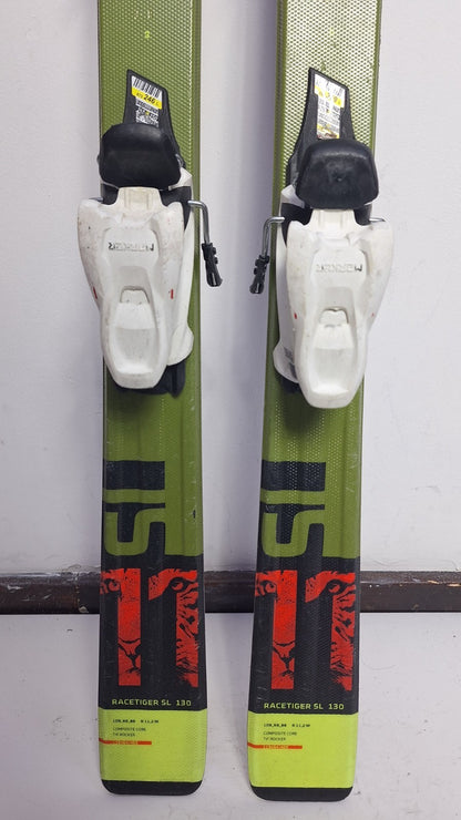 Völkl Racetiger 11 SL 130 cm Ski + Marker 7 Bindung Wintersport Schneespaß