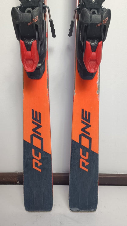 Fischer RC One 72 170cm Ski + Fischer 12 Bindungen Winter Fun Snow Sport
