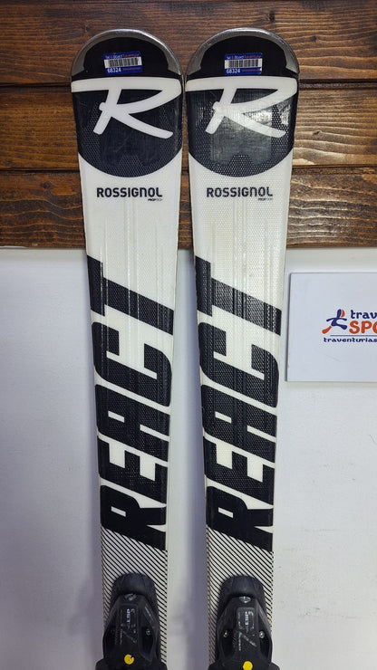 Rossignol React RT  156cm Ski + Tyrolia SP 7.5 Bindings Winter Adventure
