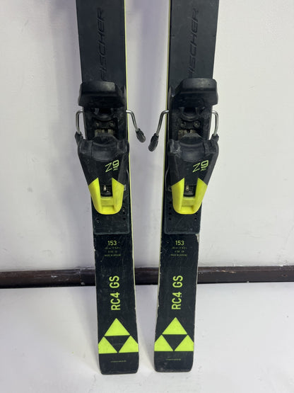 Fischer RC4 GS 153 cm Ski + Fischer 9 Bindungen Wintersport