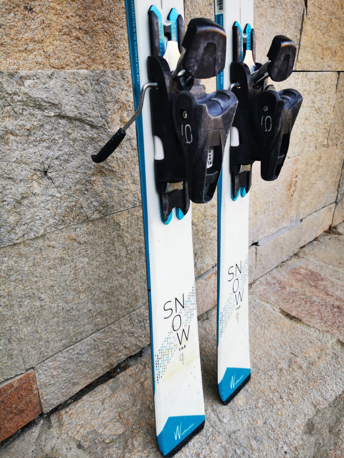 Elan Snow White 146 cm  Ski + Elan EL 9 Bindings Adventure Winter Sport Snow