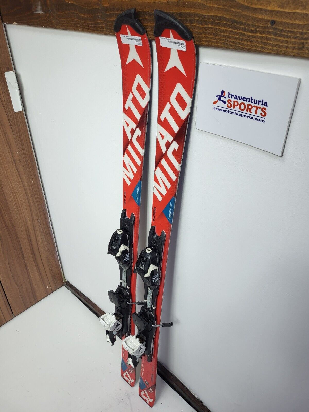 Atomic Redster SL 138cm Ski + Atomic 12 Bindungen Wintersport