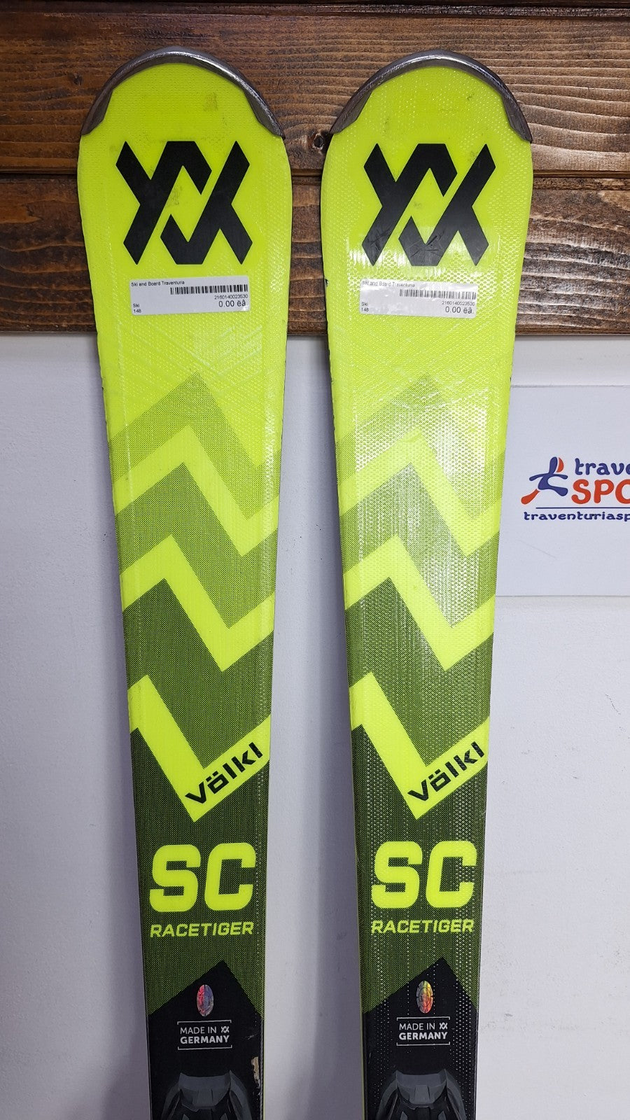 Volkl Racetiger SC 148cm Ski + Marker 10 Bindings Winter Sport