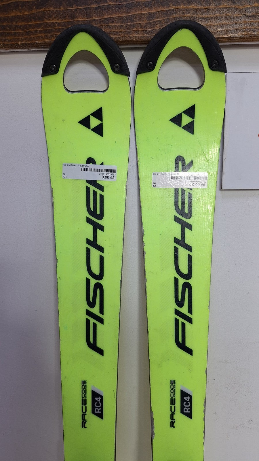 Fischer RC4 SL 135cm Ski + Fischer  Z9 Bindings Fun Snow Winter Sport