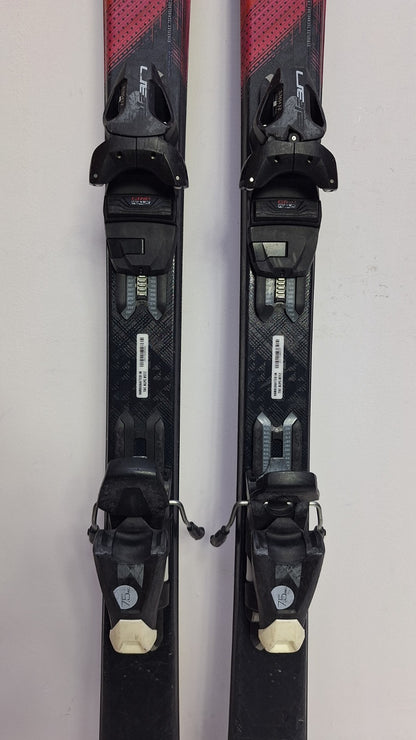 Elan Black Crystal 158 cm Ski + Elan EL 7.5 Bindungen Sport Schnee Winterspaß