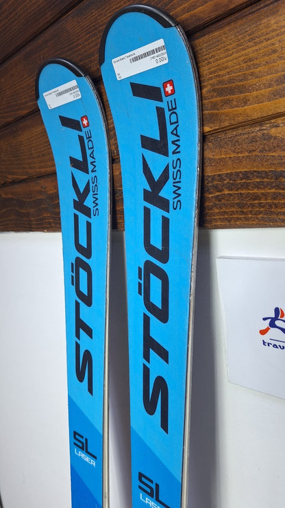 Stockli Laser SL World Cup 155cm Ski + Salomon 11 Bindings Winter Sport