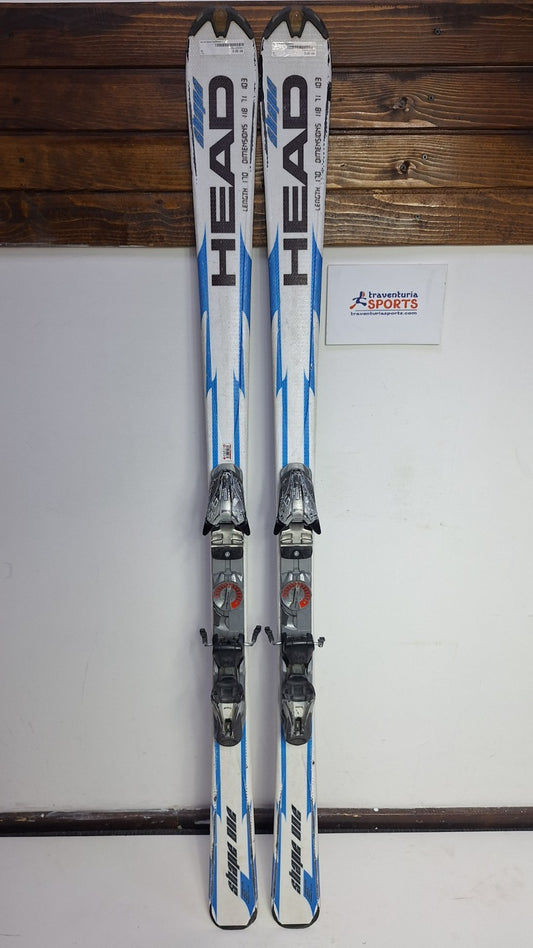 HEAD Shape One 170cm  Ski + Marker 9 Bindings Winter Sport Fun Snow