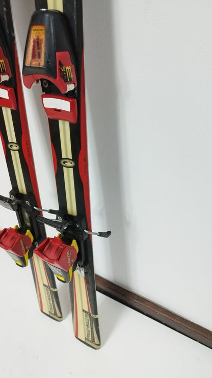 Ski Elan Team Carve 118 cm + fixations Salomon 4.5 Sport d'hiver Plaisir