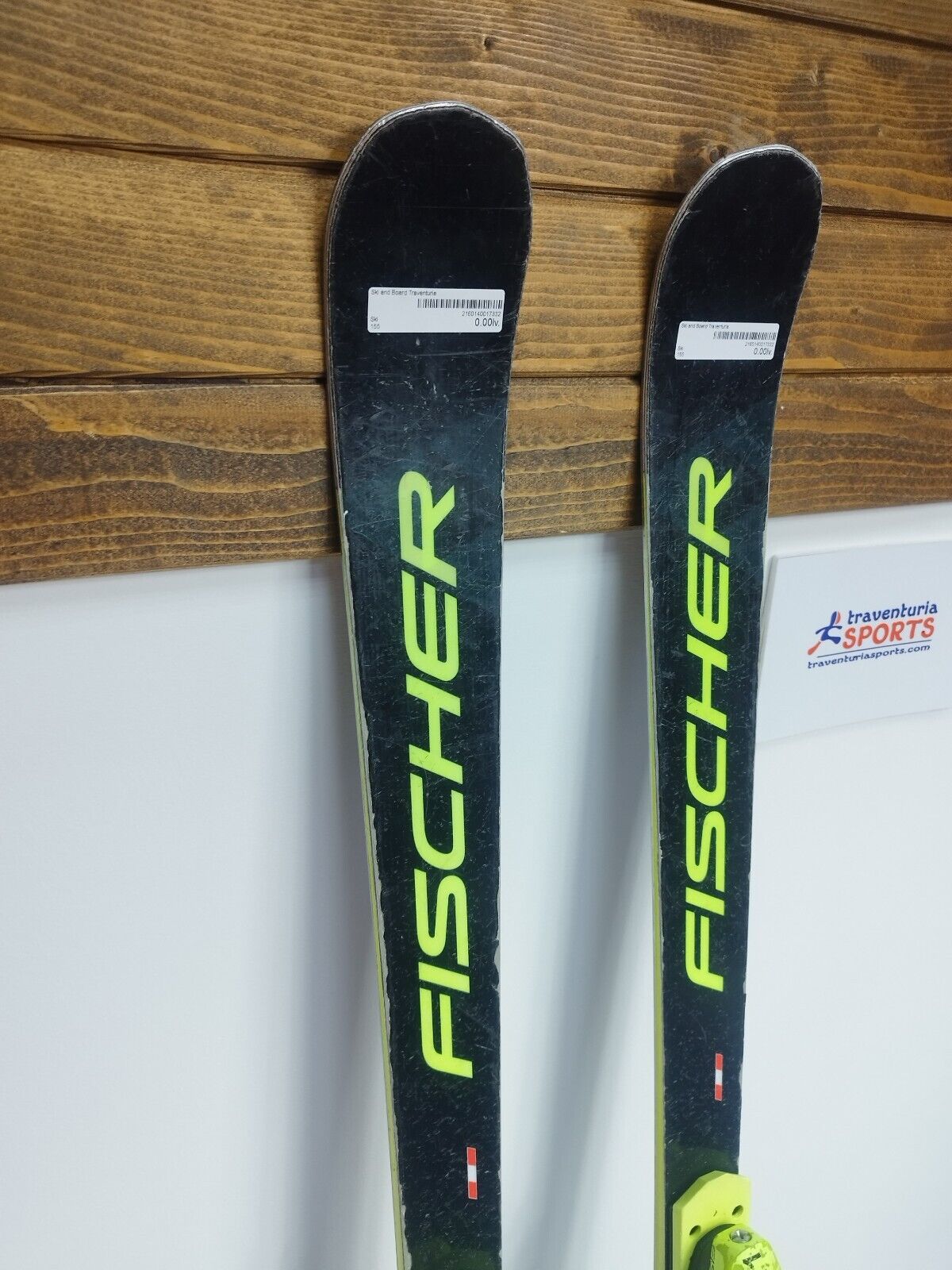 Fischer RC4 GS 155 cm Ski + Fischer 11 Bindungen Wintersport