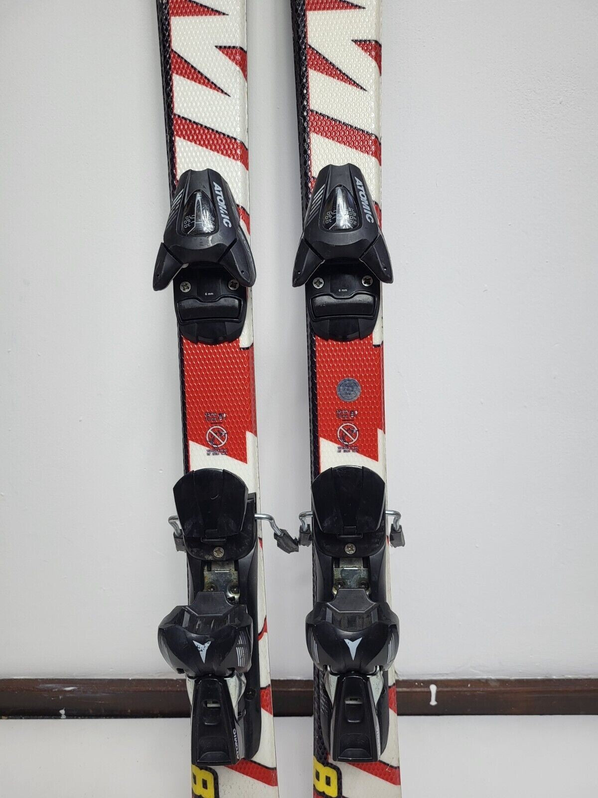 Atomic Race 8 120 Ski +Atomic 7.5 Bindings Winter Sport Fun ...