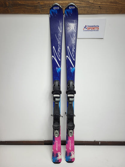 Nordica Little Belle 140 cm Ski + Elan ESP 7.5 Bindungen Winter Adventure Winter