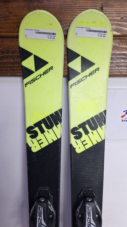 Fischer Stunner 121 cm Ski + Fisher 4.5 Bindings Winter Sports Fun Adventure