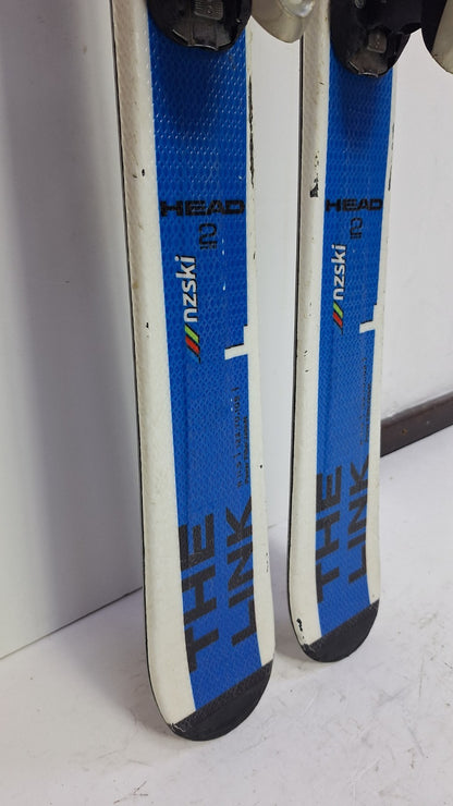 HEAD The Link R NZ 160 cm Ski + Fixations Tyrolia 10 Sports d'hiver Neige Plaisir