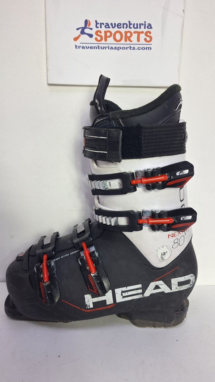 Chaussures de ski HEAD Next Edge 80 (EU 40 1/2; UK 7 ; Mondo 260) Sport plaisir d’hiver sur neige