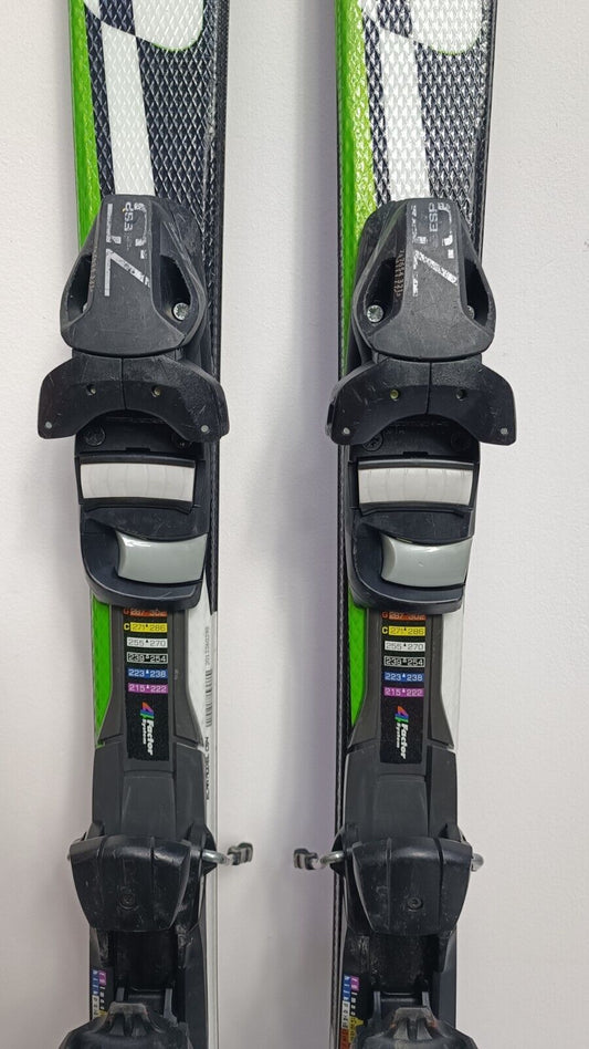 Elan Exar Pro 140 cm Ski + Elan 7.5 Bindungen Sport Schnee Winterspaß
