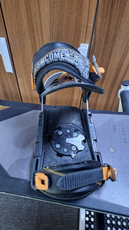 Snowboard HEAD Flex 4D 168W cm + fixations HEAD Rental taille L Aventure hivernale sur neige