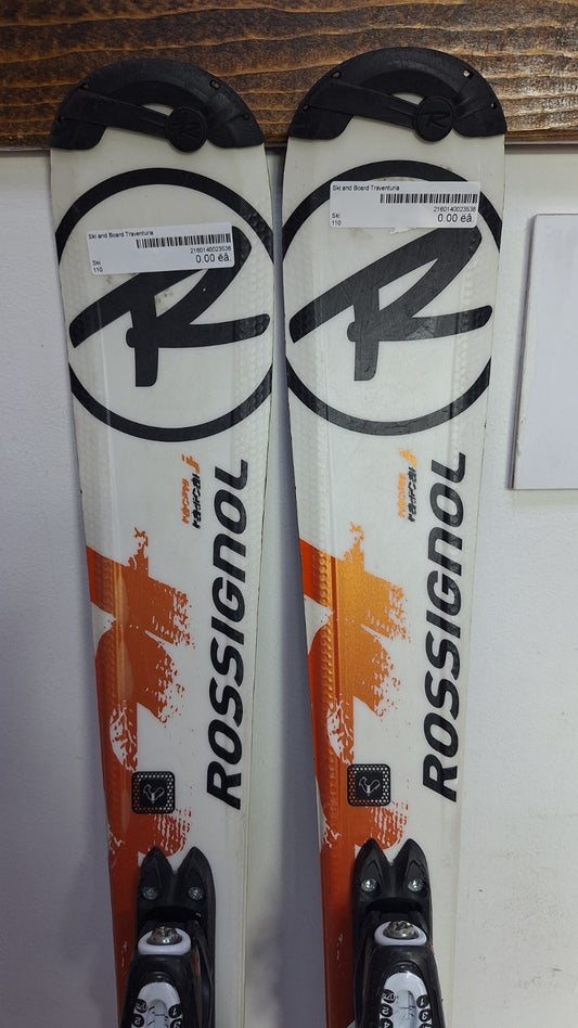 Rossignol Radical 110 cm Ski + Rossignol 4.5 Bindings Winter Sport Snow