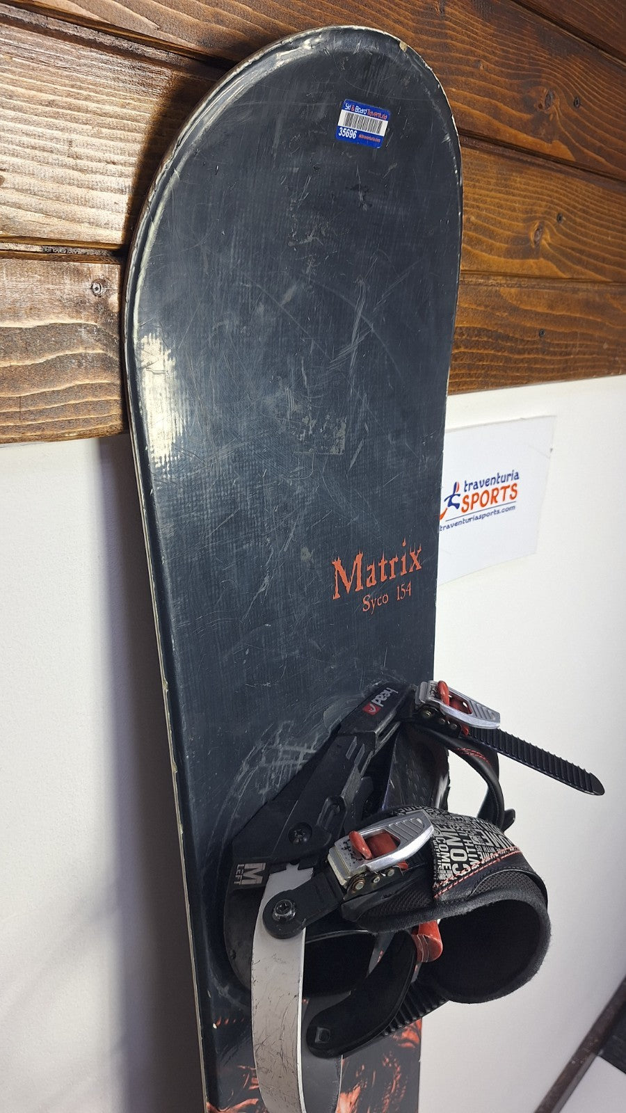 Matrix Syco 154 cm Snowboard + HEAD Rental M  Bindings Winter Snow Adventure Fun