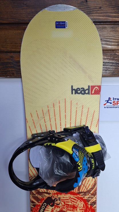 Snowboard HEAD Rocka 4D 159 cm + fixations Talerun L neuves Hiver Sport Plaisir