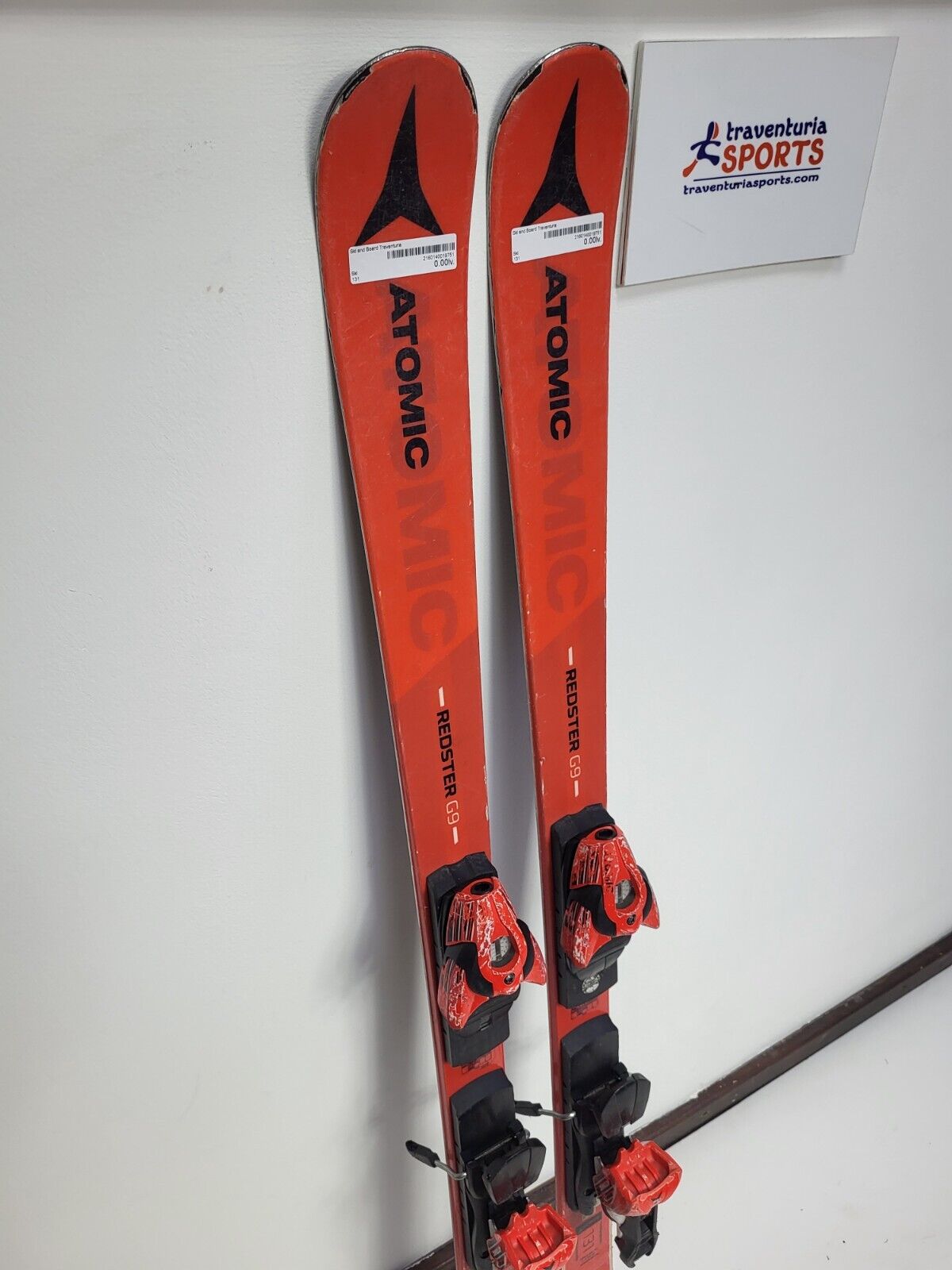 Atomic Redster G9 131cm Ski + Atomic 10 Bindings Winter Sport