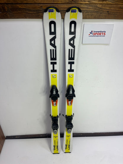 HEAD The Ultimate Link R 140cm  Ski + Tyrolia BYS 10 Bindings BSL Winter Sport